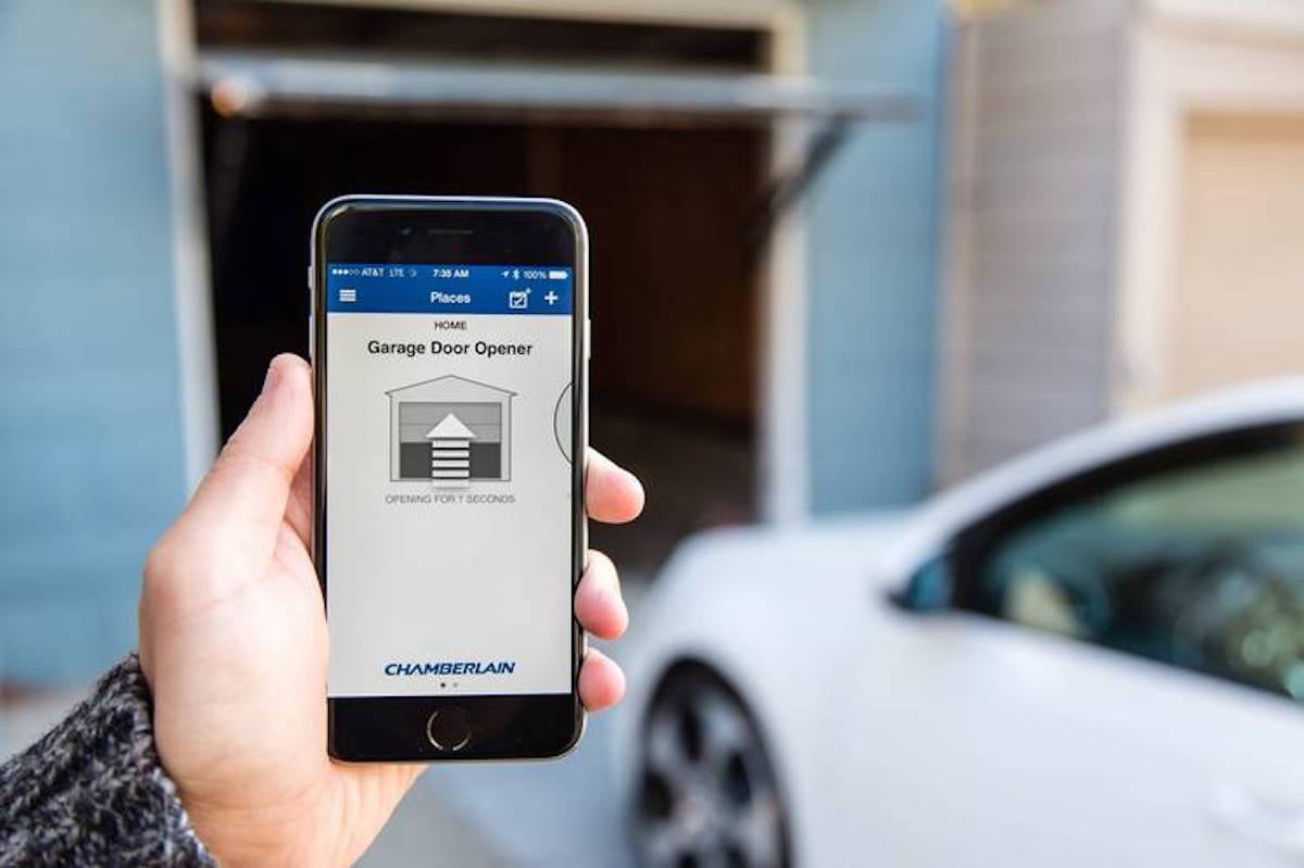 Smart garage door openers