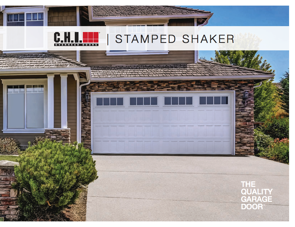C H I Stamped Shaker, Chi Garage Doors Reviews